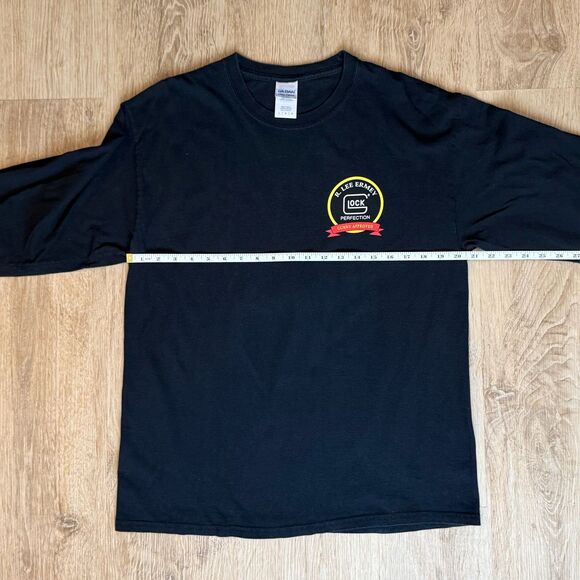 Gildan Long Sleeve T-Shirt This Glock Is Mine Quote Graphic Black L R. Lee - Picture 4 of 5